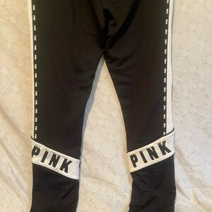 PINK Victoria's Secret Black Joggers
